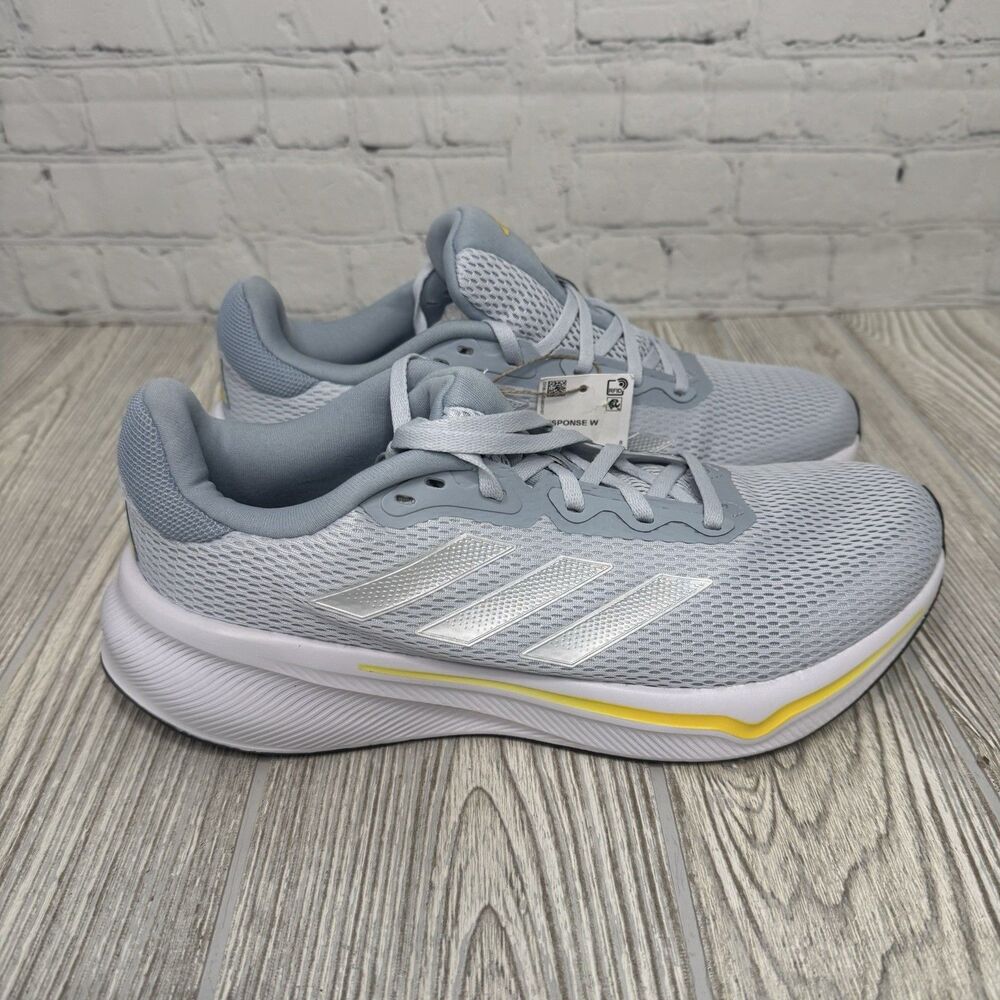 Adidas Response Running Shoes Women’s 9.5 Light Blue IF3010 Course A Pied NWOB